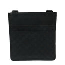 GUCCI GG Canvas Shoulder Bag Black 27639 Auth yk11209-2