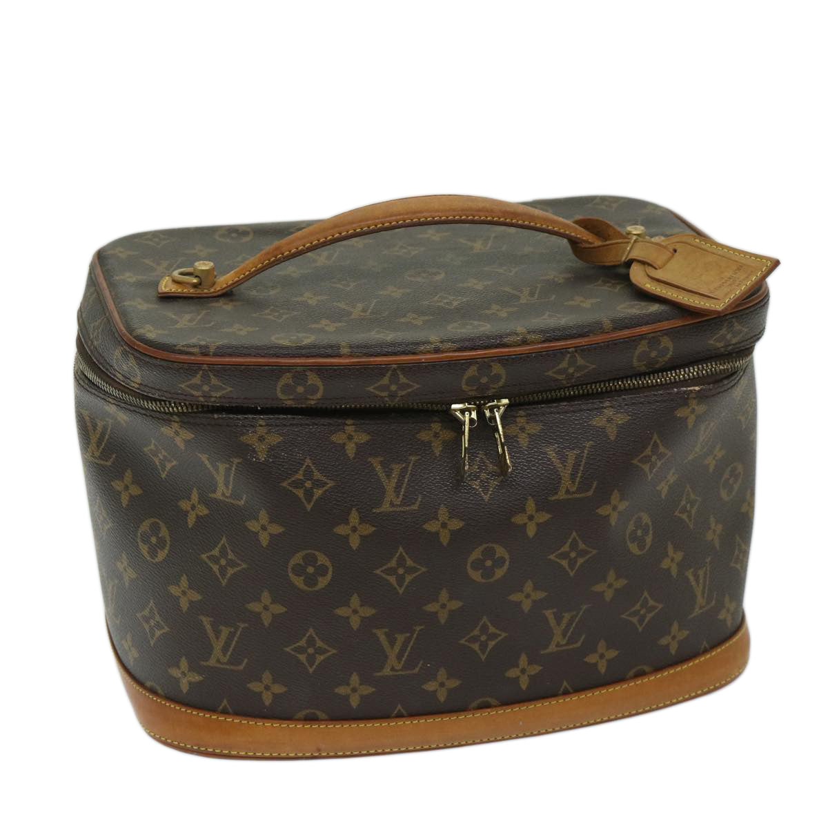 LOUIS VUITTON Monogram Nice Hand Bag 2way M47280 LV Auth yk11211