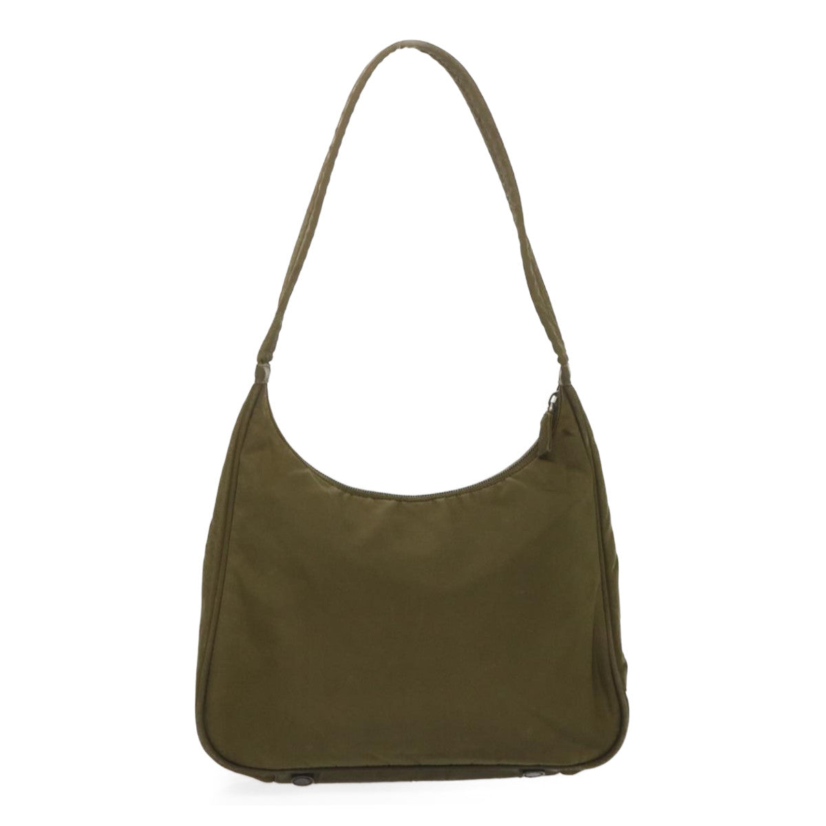 PRADA Shoulder Bag Nylon Khaki Auth yk11224 - 0
