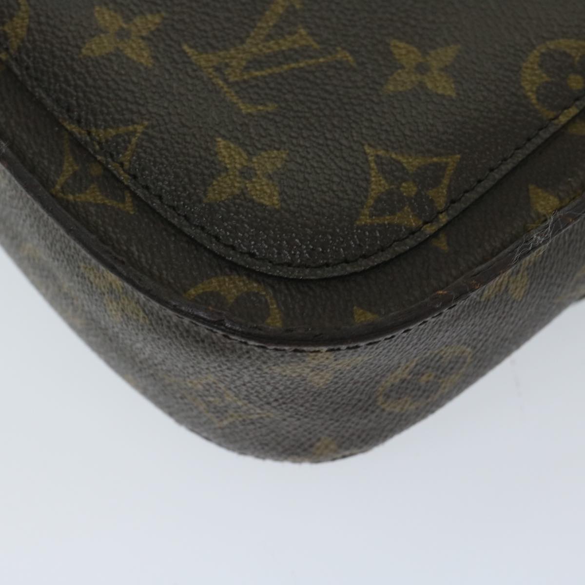 LOUIS VUITTON Monogram Saint Cloud MM Shoulder Bag M51243 LV Auth yk11229