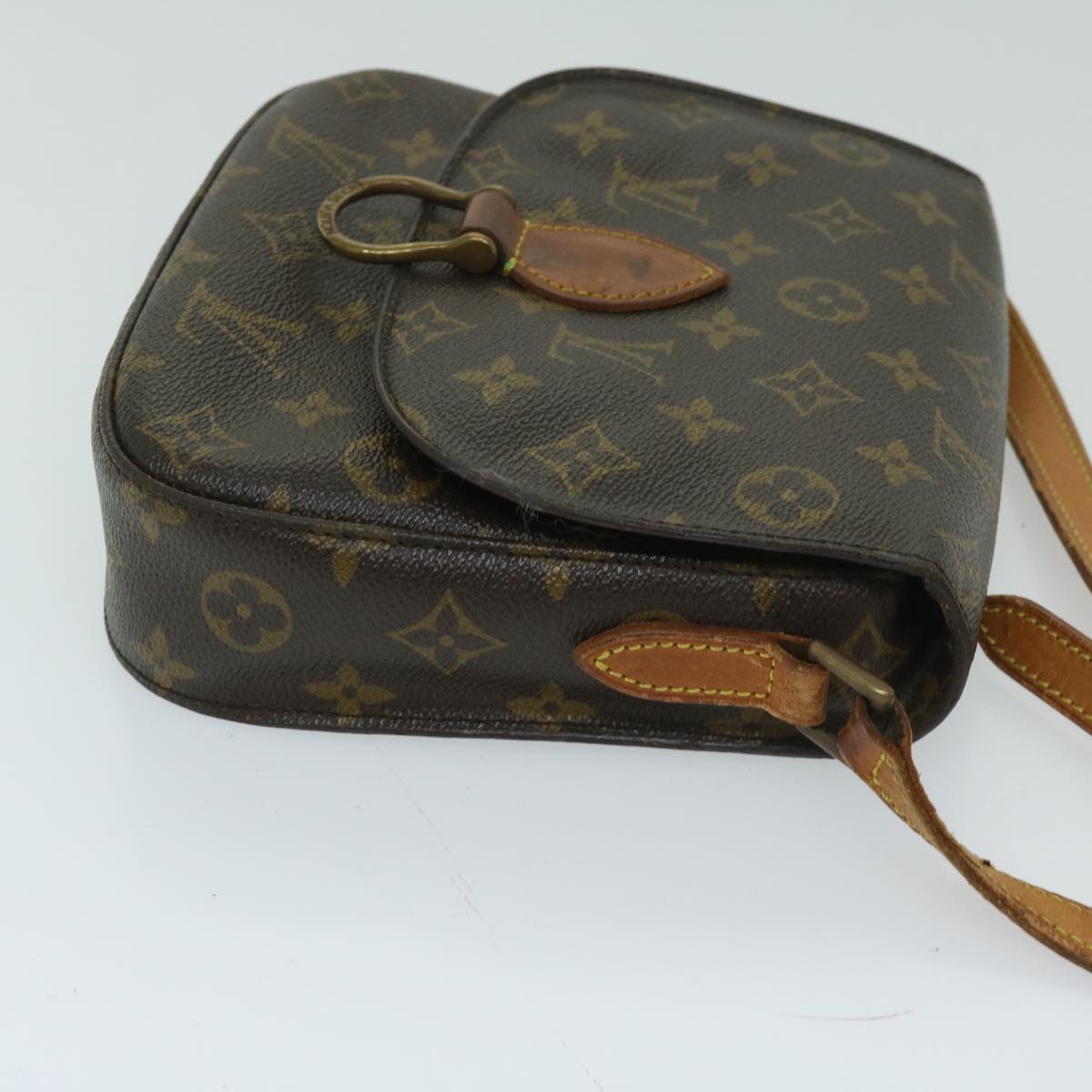 LOUIS VUITTON Monogram Saint Cloud MM Shoulder Bag M51243 LV Auth yk11229