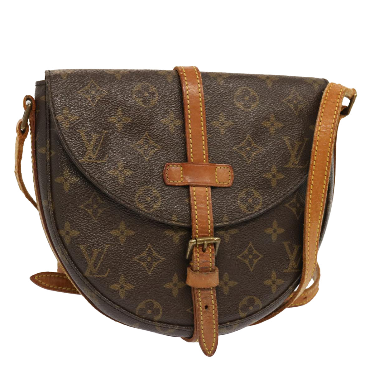 LOUIS VUITTON Monogram Chantilly MM Shoulder Bag M51233 LV Auth yk11230