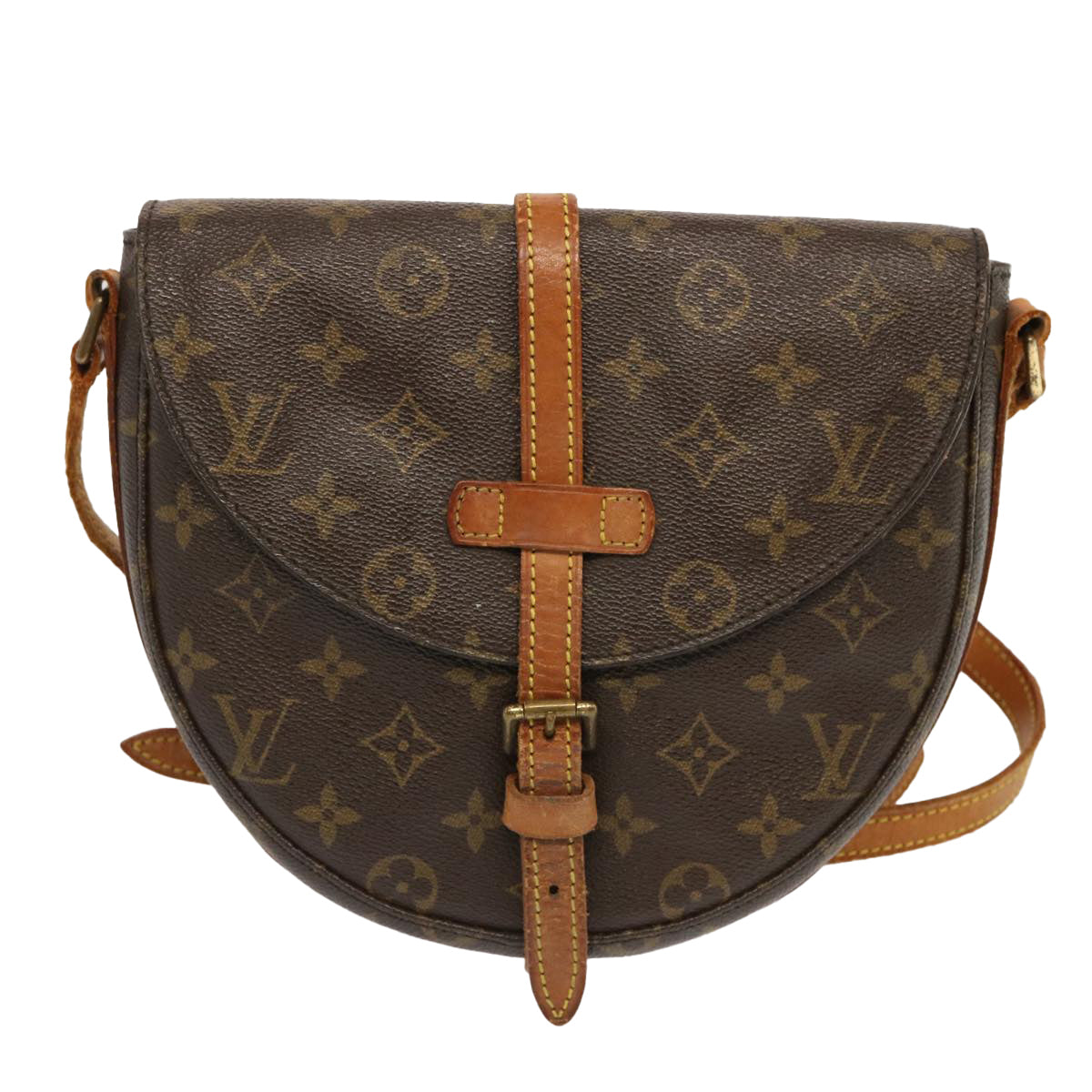 LOUIS VUITTON Monogram Chantilly MM Shoulder Bag M51233 LV Auth yk11230