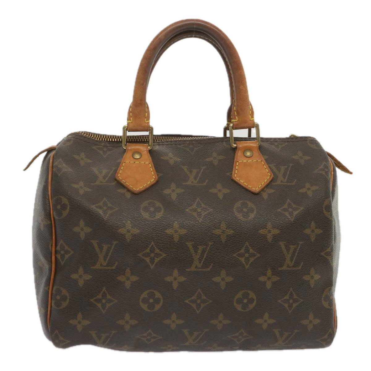 LOUIS VUITTON Monogram Speedy 25 Hand Bag M41528 LV Auth yk11231