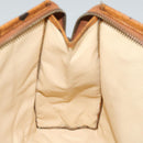 MCM Vicetos Logogram Clutch Bag PVC Brown Auth yk11233-17