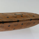 MCM Vicetos Logogram Clutch Bag PVC Brown Auth yk11233-5