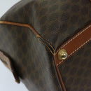 CELINE Macadam Canvas Boston Bag PVC Brown Auth yk11253-16