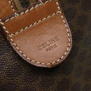 CELINE Macadam Canvas Boston Bag PVC Brown Auth yk11253-17