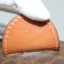 CELINE Macadam Canvas Boston Bag PVC Brown Auth yk11253-12