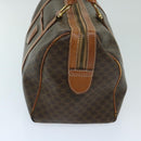 CELINE Macadam Canvas Boston Bag PVC Brown Auth yk11253-3