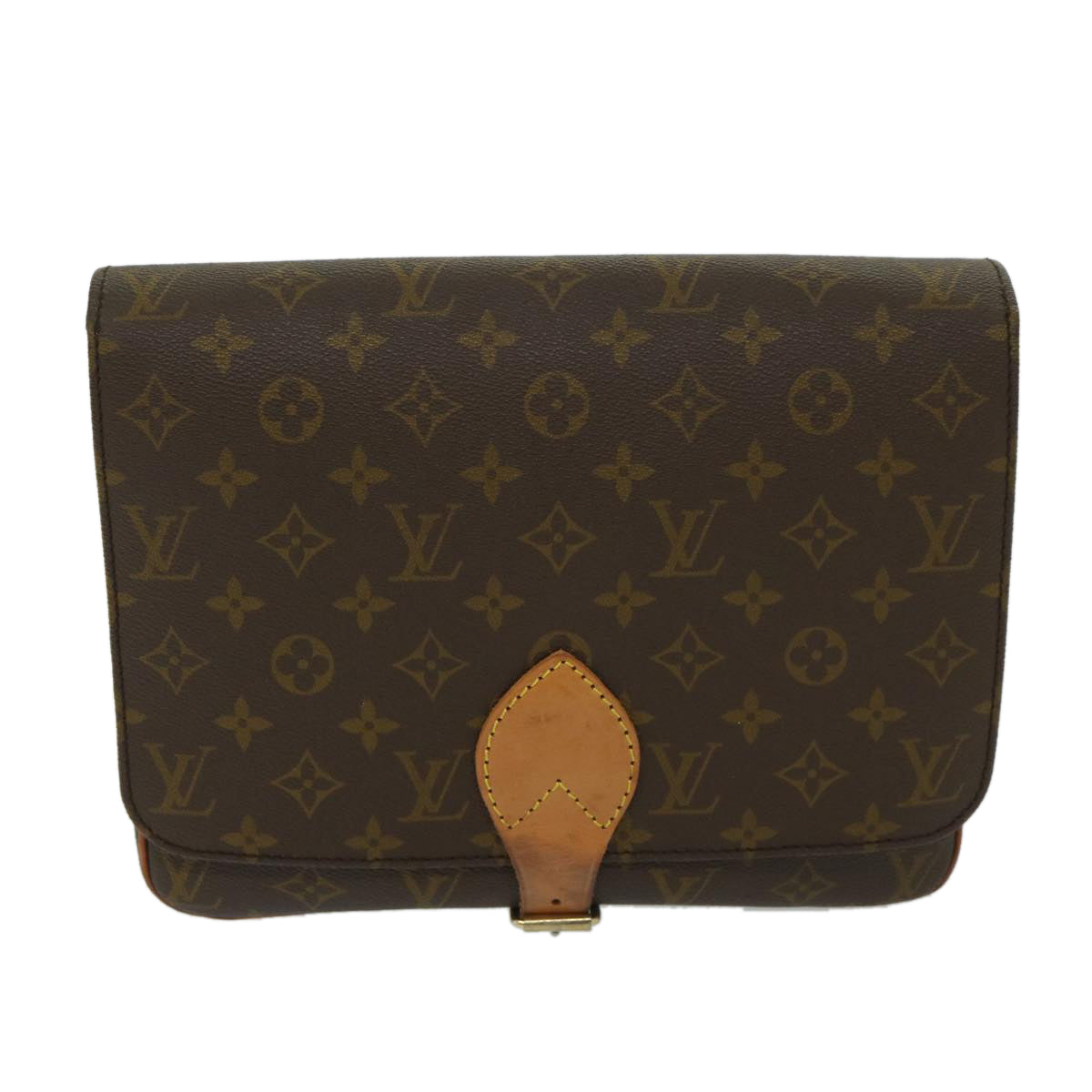 LOUIS VUITTON Monogram Cartouchiere GM Shoulder Bag Vintage M51252 Auth yk11266