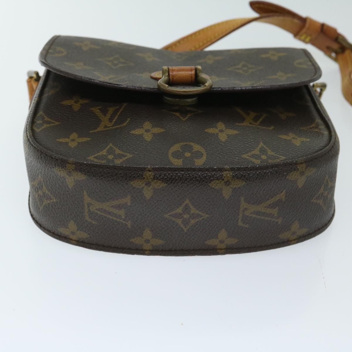 LOUIS VUITTON Monogram Saint Cloud PM Shoulder Bag M51244 LV Auth yk11268