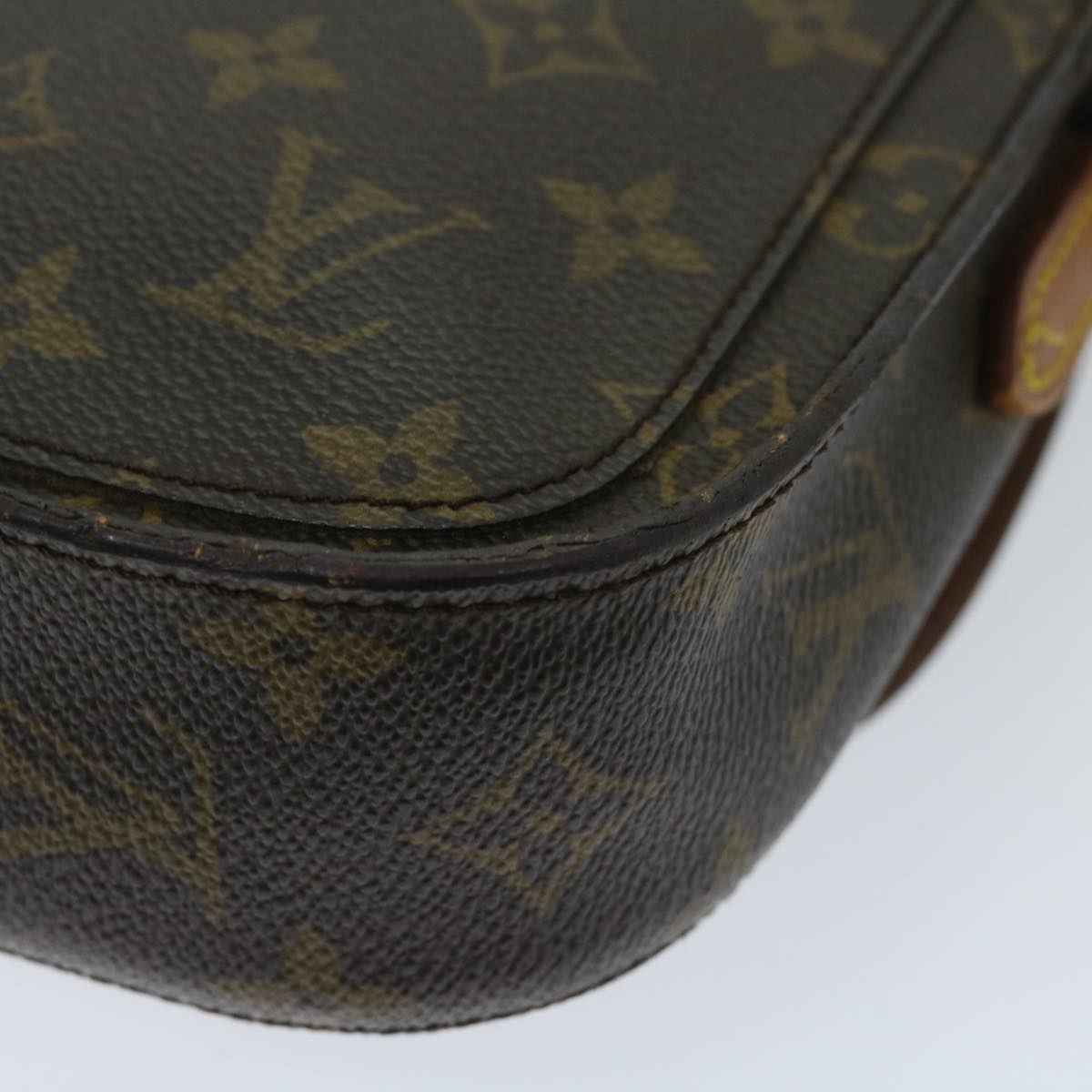 LOUIS VUITTON Monogram Saint Cloud PM Shoulder Bag M51244 LV Auth yk11268