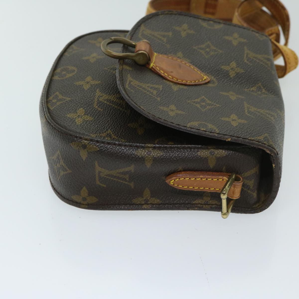 LOUIS VUITTON Monogram Saint Cloud PM Shoulder Bag M51244 LV Auth yk11268