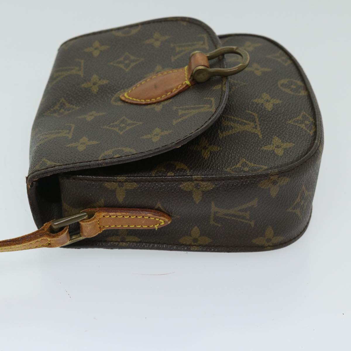 LOUIS VUITTON Monogram Saint Cloud PM Shoulder Bag M51244 LV Auth yk11268