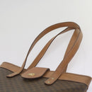 CELINE Macadam Canvas Tote Bag PVC Brown Auth yk11272-14