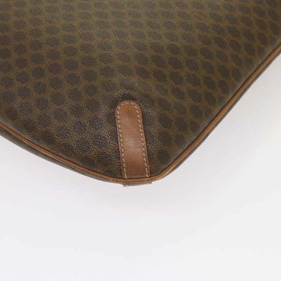 CELINE Macadam Canvas Tote Bag PVC Brown Auth yk11272