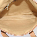 CELINE Macadam Canvas Tote Bag PVC Brown Auth yk11272-11