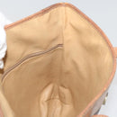 CELINE Macadam Canvas Tote Bag PVC Brown Auth yk11272-20