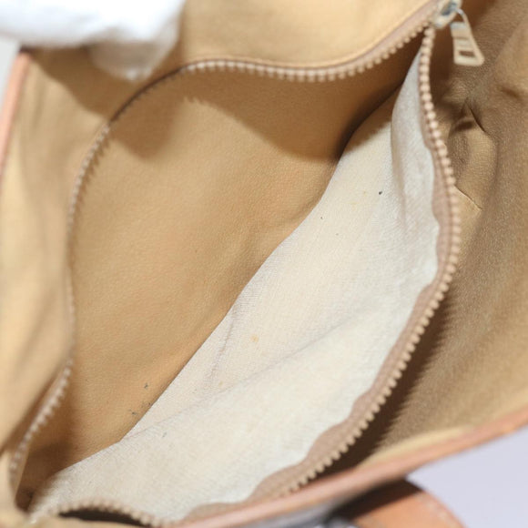 CELINE Macadam Canvas Tote Bag PVC Brown Auth yk11272