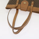 CELINE Macadam Canvas Tote Bag PVC Brown Auth yk11272-8