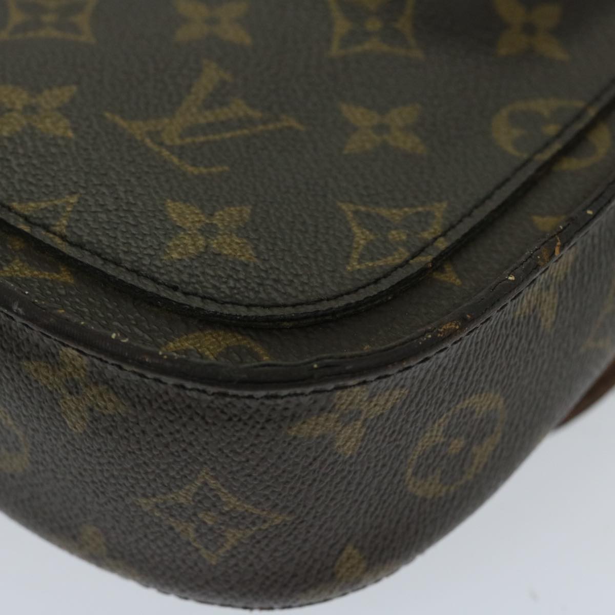 LOUIS VUITTON Monogram Saint Cloud MM Shoulder Bag M51243 LV Auth yk11274