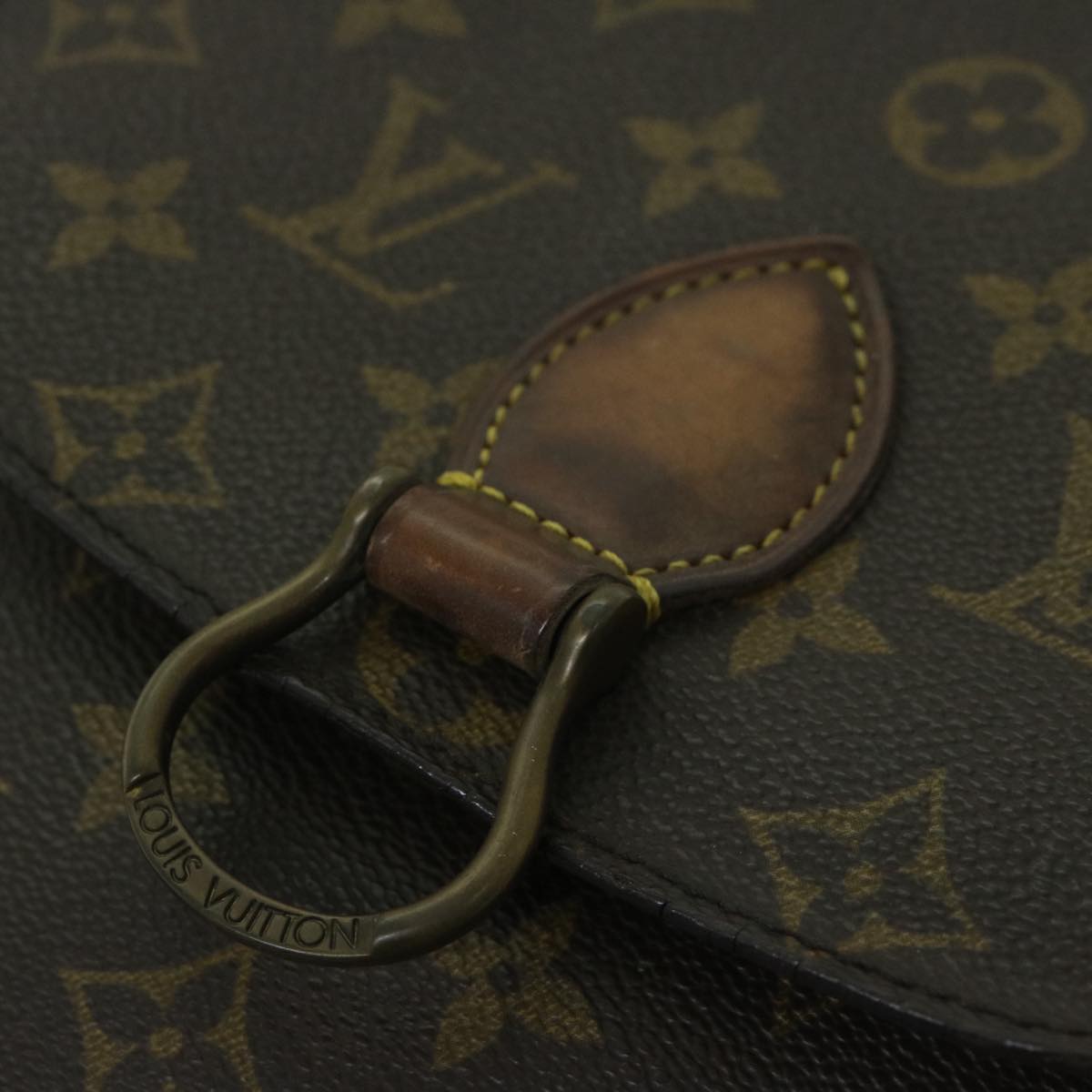 LOUIS VUITTON Monogram Saint Cloud MM Shoulder Bag M51243 LV Auth yk11274