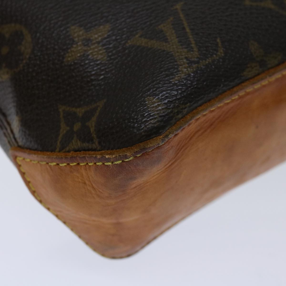 LOUIS VUITTON Monogram Trotteur Shoulder Bag M51240 LV Auth yk11288