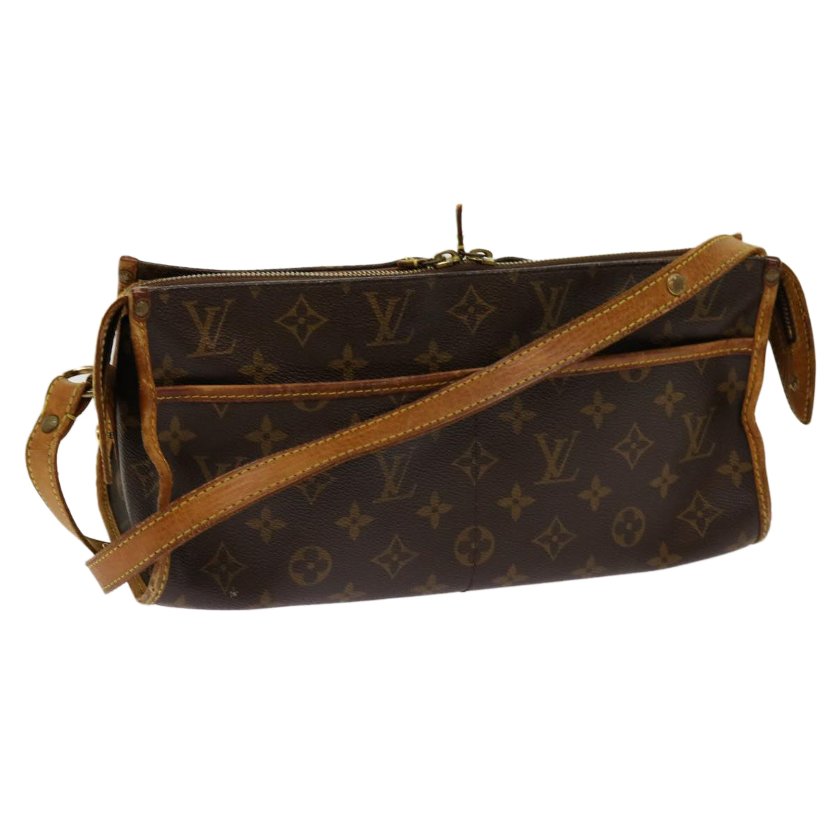 LOUIS VUITTON Monogram Popincourt Long Shoulder Bag M40008 LV Auth yk11290