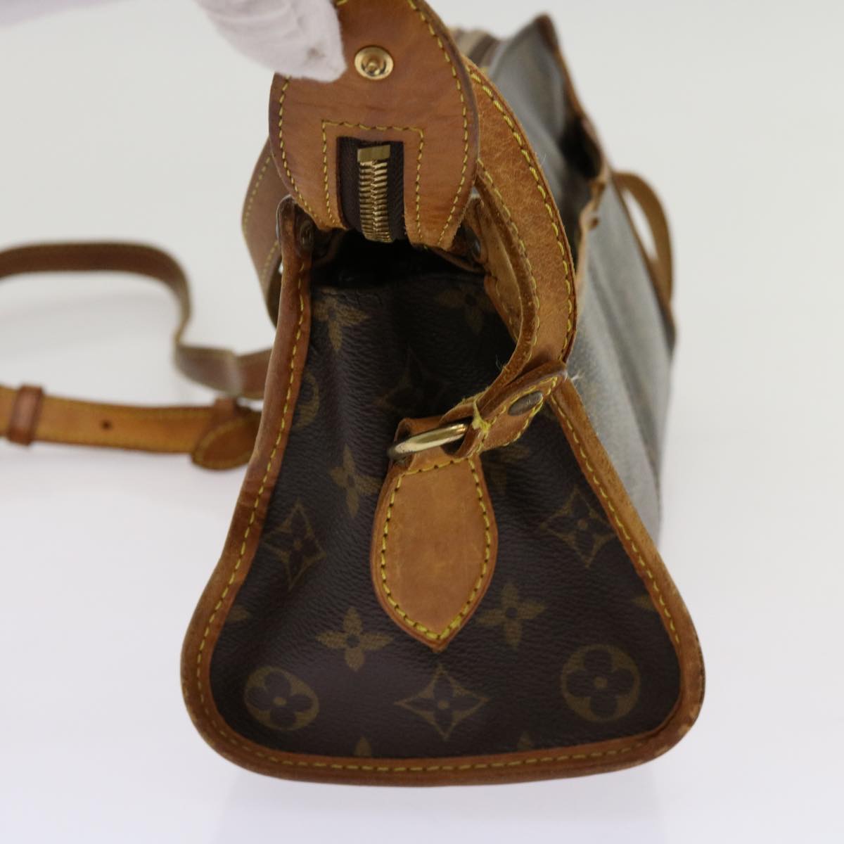 LOUIS VUITTON Monogram Popincourt Long Shoulder Bag M40008 LV Auth yk11290