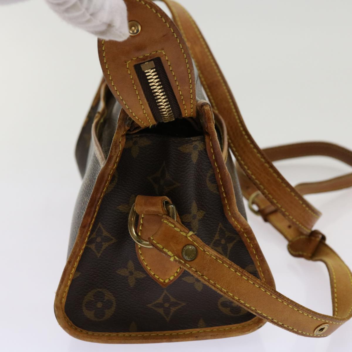 LOUIS VUITTON Monogram Popincourt Long Shoulder Bag M40008 LV Auth yk11290