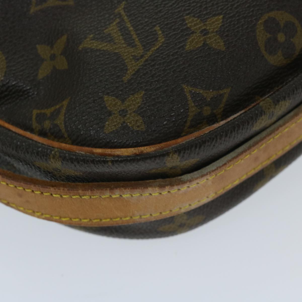 LOUIS VUITTON Monogram Jeune Fille GM Shoulder Bag M51225 LV Auth yk11291