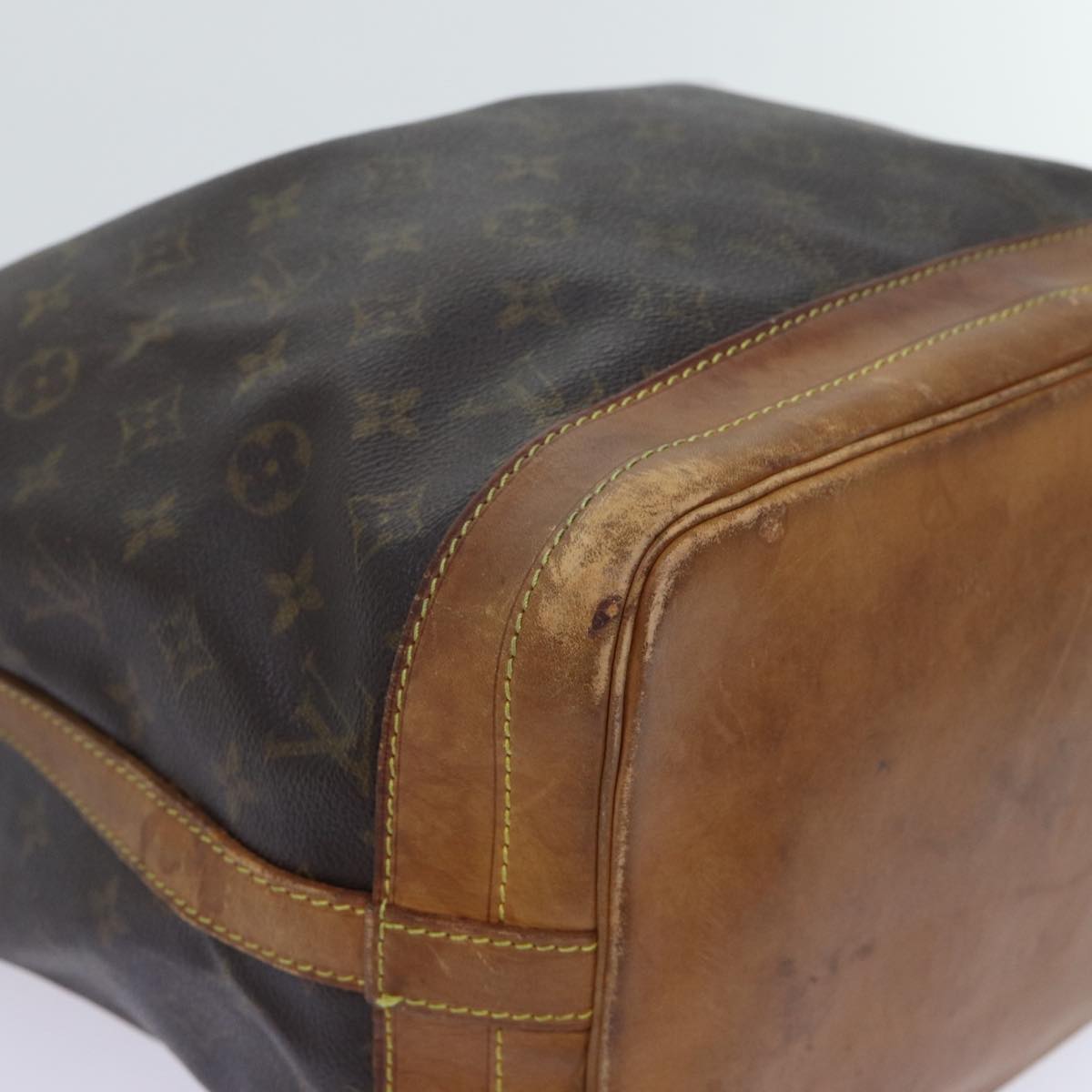 LOUIS VUITTON Monogram Noe Shoulder Bag M42224 LV Auth yk11298