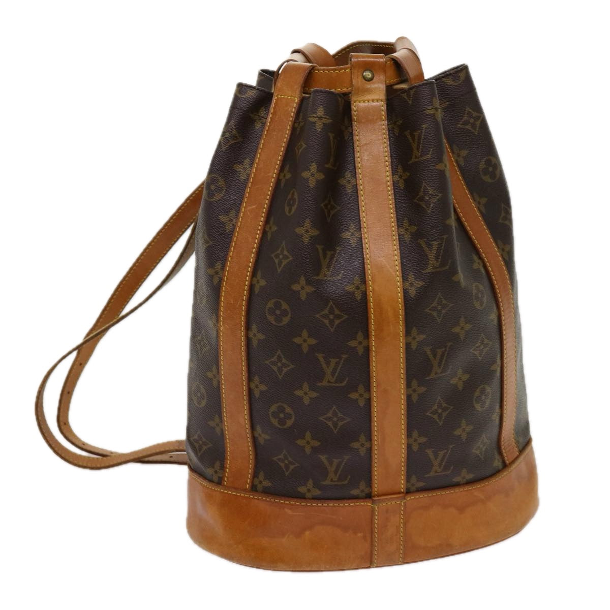 LOUIS VUITTON Monogram Randonnee PM Shoulder Bag M42243 LV Auth yk11304