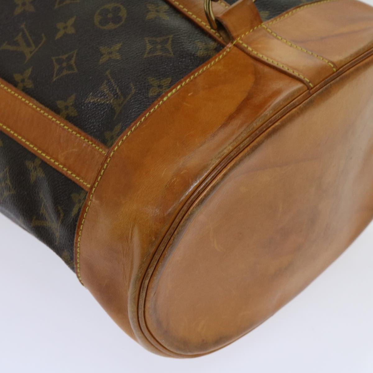 LOUIS VUITTON Monogram Randonnee PM Shoulder Bag M42243 LV Auth yk11304