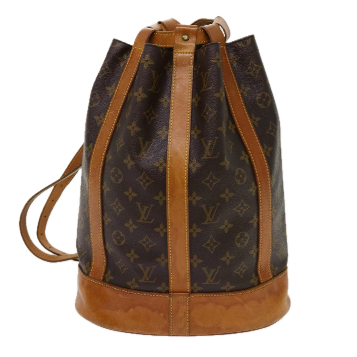 LOUIS VUITTON Monogram Randonnee PM Shoulder Bag M42243 LV Auth yk11304