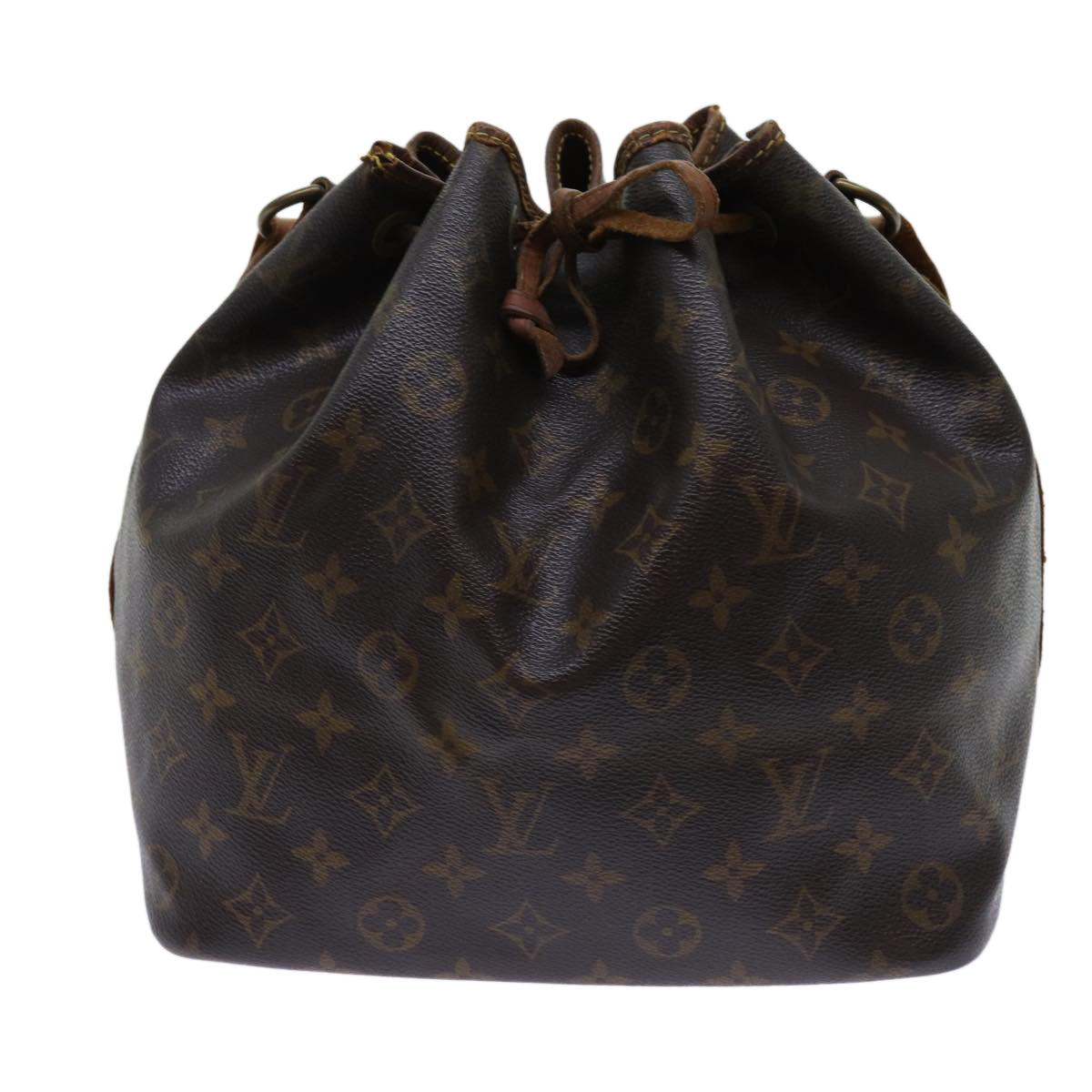 LOUIS VUITTON Monogram Petit Noe Shoulder Bag M42226 LV Auth yk11305