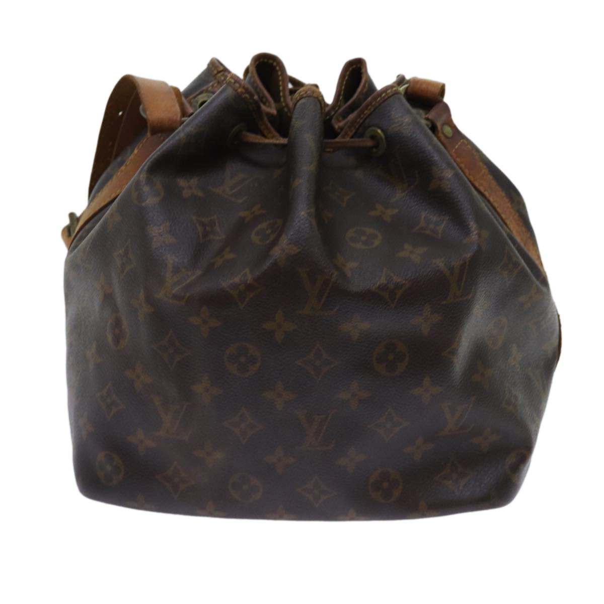 LOUIS VUITTON Monogram Petit Noe Shoulder Bag M42226 LV Auth yk11305