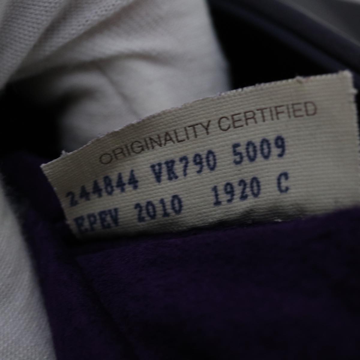 BOTTEGA VENETA Hand Bag Leather Purple Auth yk11360