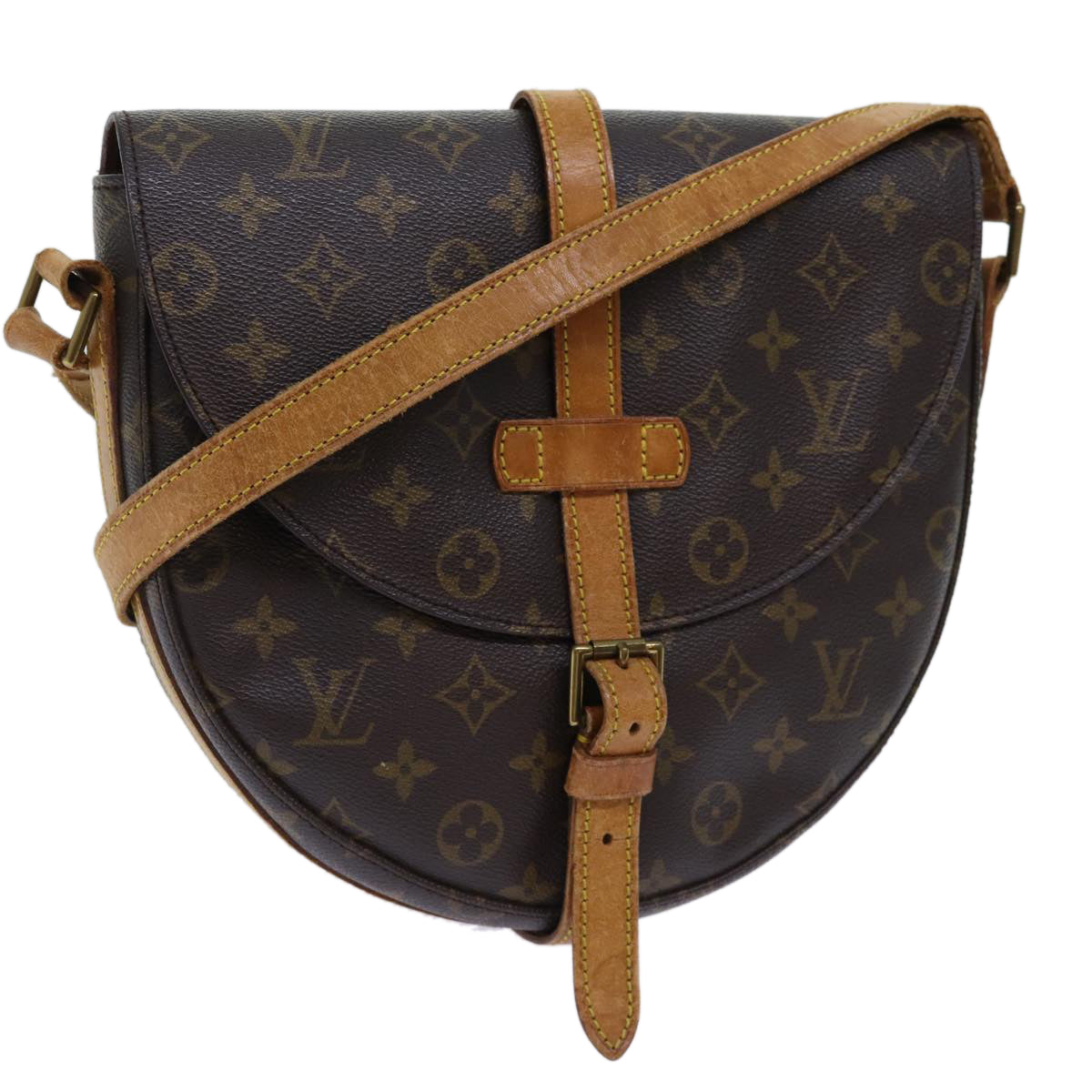 LOUIS VUITTON Monogram Chantilly GM Shoulder Bag M51232 LV Auth yk11361