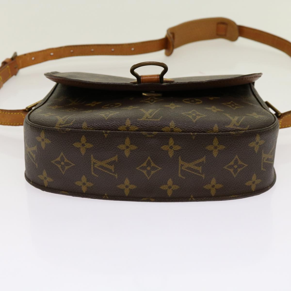 LOUIS VUITTON Monogram Saint Cloud GM Shoulder Bag M51242 LV Auth yk11365