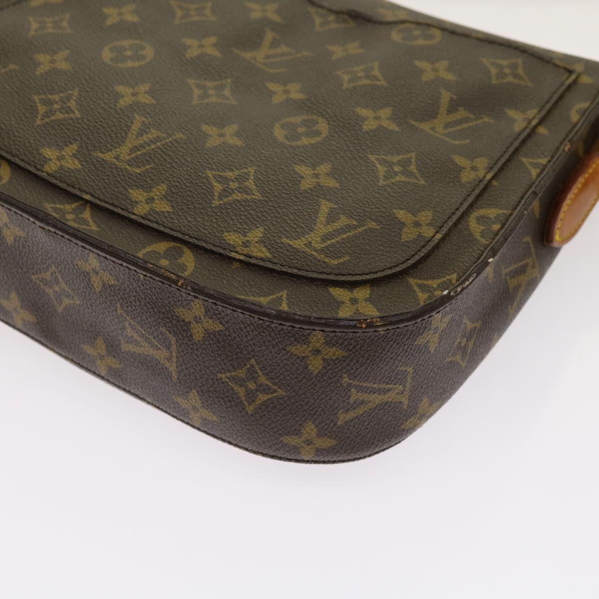 LOUIS VUITTON Monogram Saint Cloud GM Shoulder Bag M51242 LV Auth yk11365