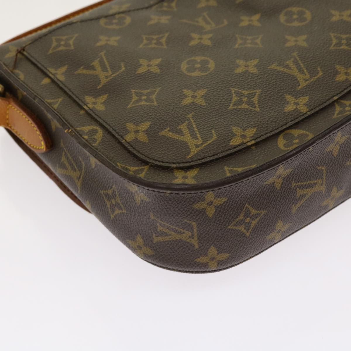 LOUIS VUITTON Monogram Saint Cloud GM Shoulder Bag M51242 LV Auth yk11365