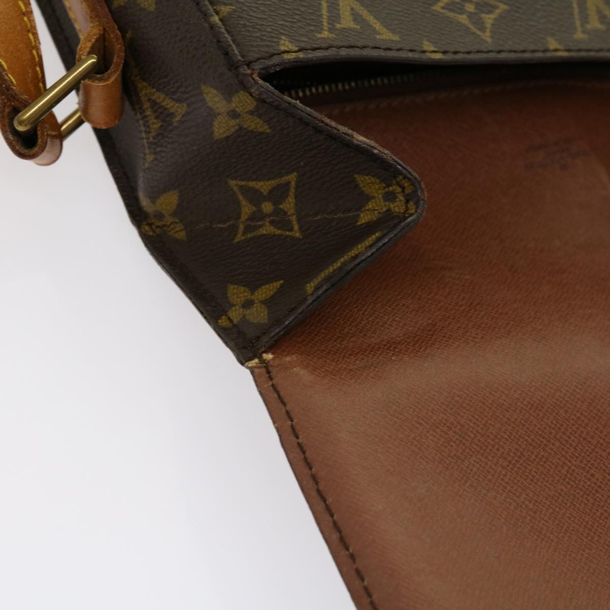 LOUIS VUITTON Monogram Saint Cloud GM Shoulder Bag M51242 LV Auth yk11365