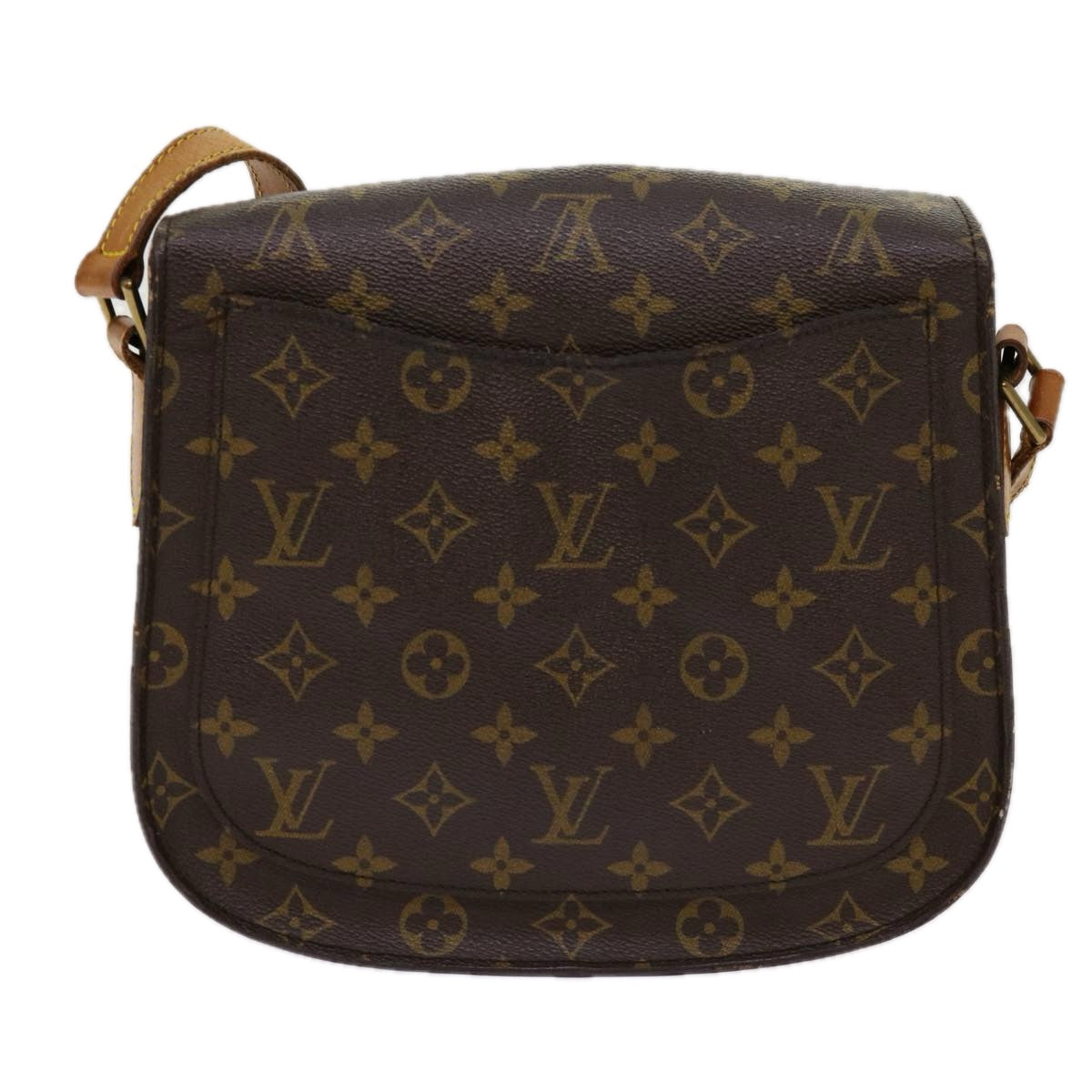 LOUIS VUITTON Monogram Saint Cloud GM Shoulder Bag M51242 LV Auth yk11365