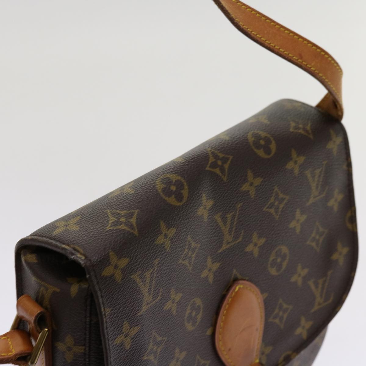 LOUIS VUITTON Monogram Saint Cloud GM Shoulder Bag M51242 LV Auth yk11365