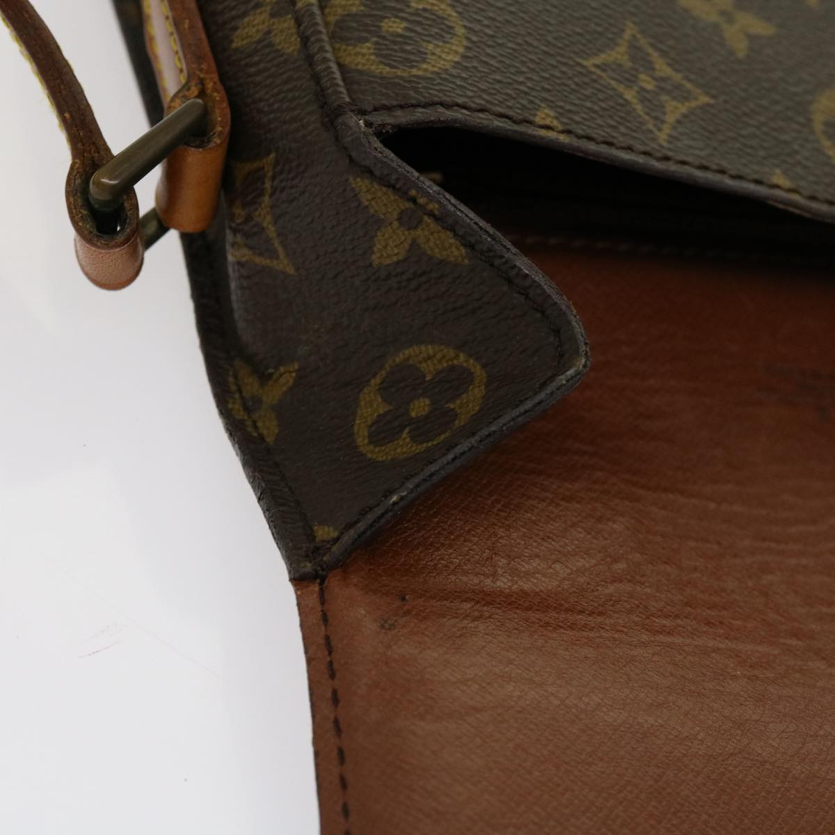 LOUIS VUITTON Monogram Saint Cloud MM Shoulder Bag M51243 LV Auth yk11368