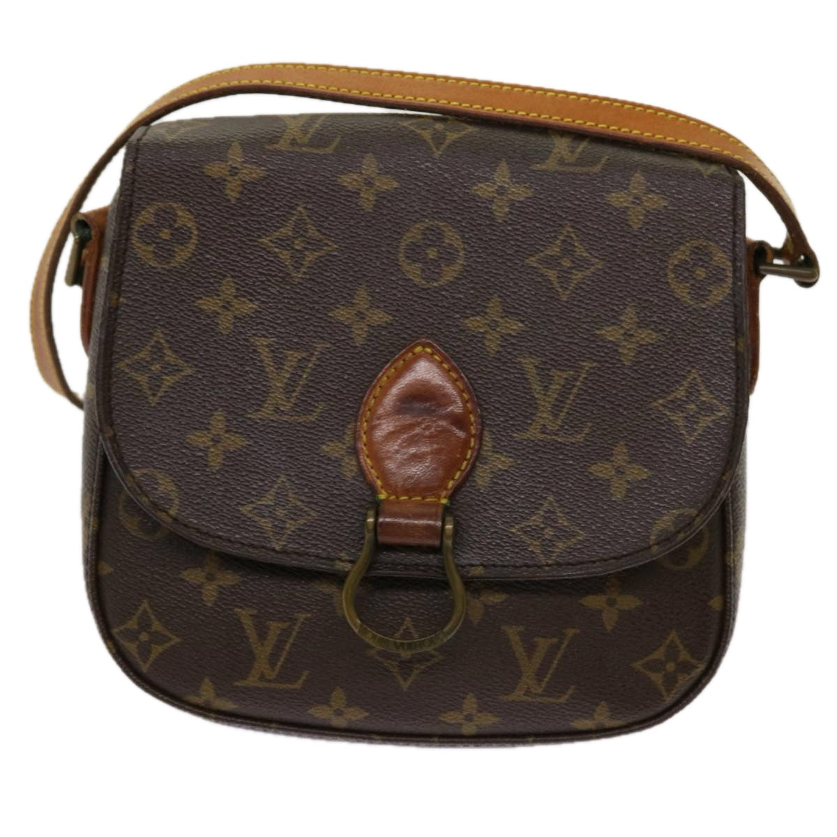 LOUIS VUITTON Monogram Saint Cloud MM Shoulder Bag M51243 LV Auth yk11368 - 0