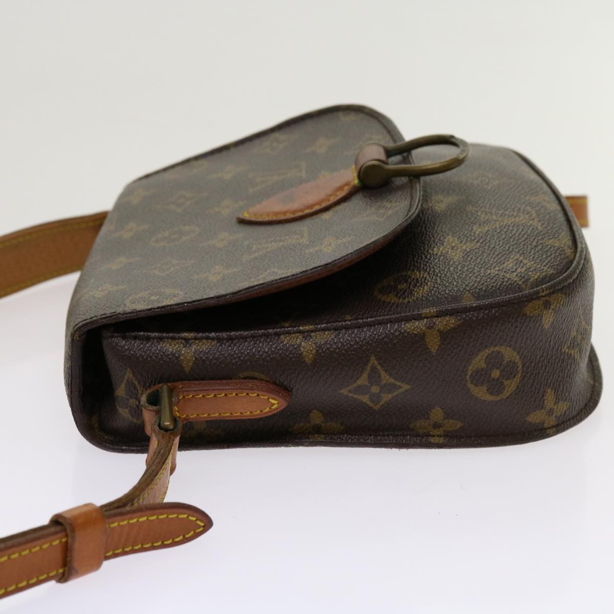 LOUIS VUITTON Monogram Saint Cloud MM Shoulder Bag M51243 LV Auth yk11368