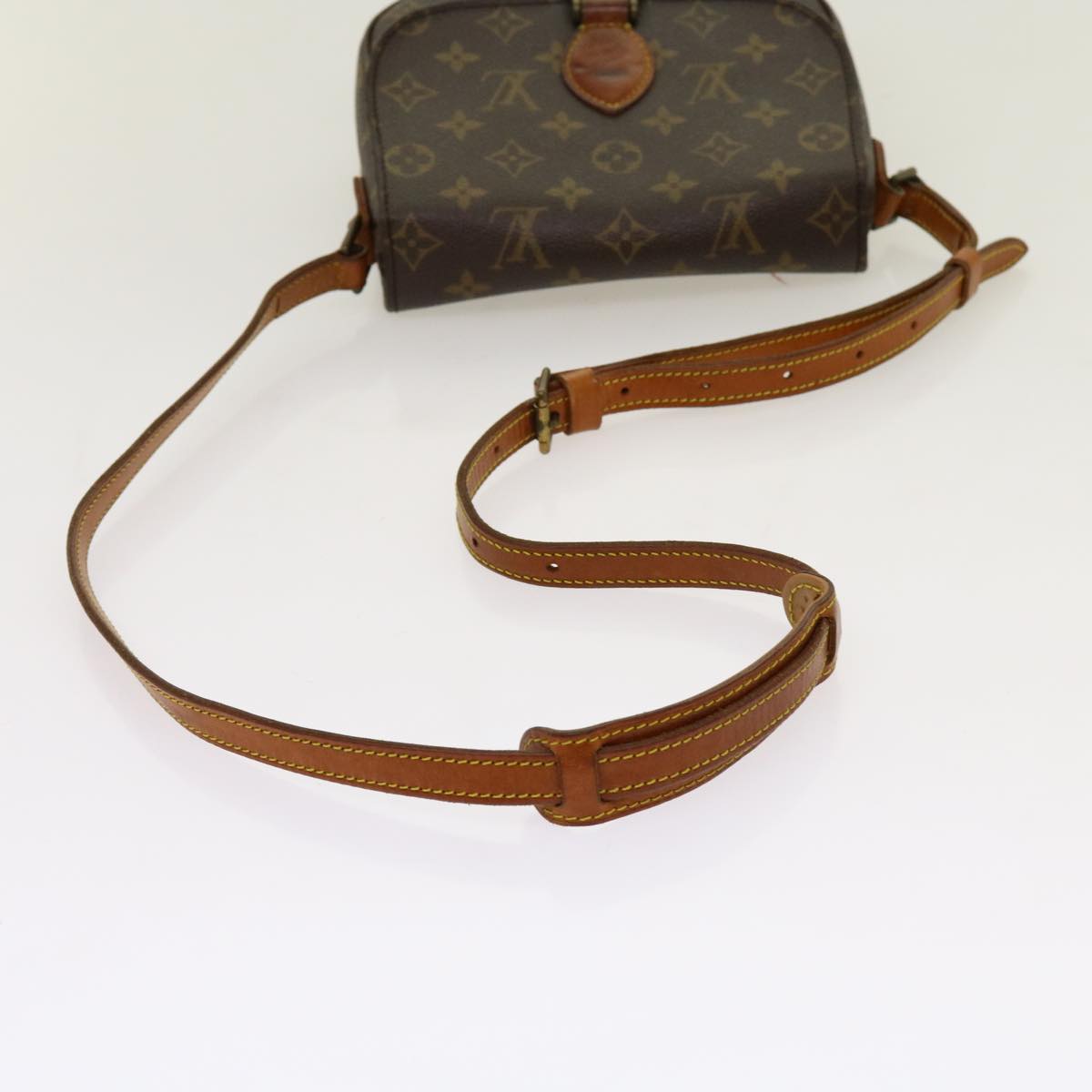 LOUIS VUITTON Monogram Saint Cloud MM Shoulder Bag M51243 LV Auth yk11368